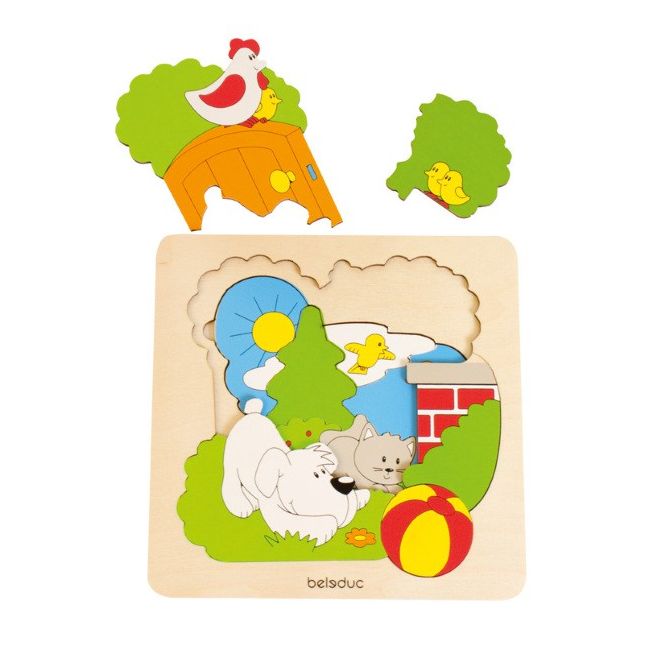 Puzzle Descopera Gradina Beleduc - OKEBEL17500