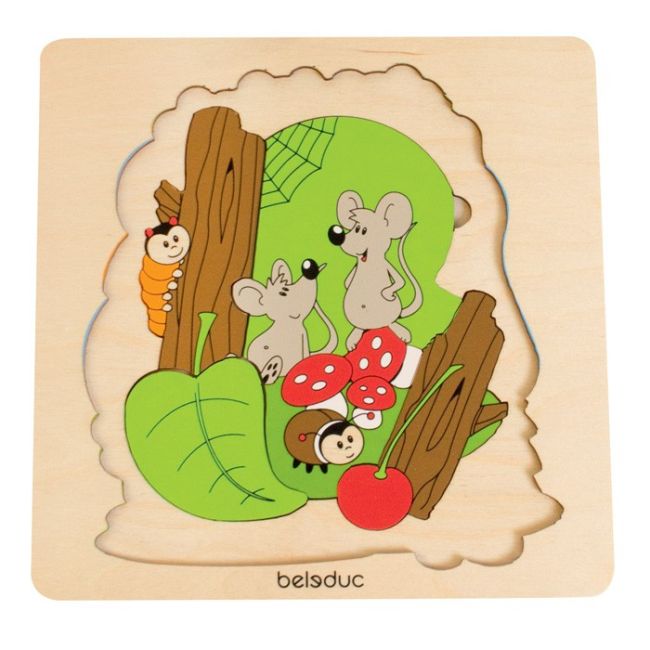 Puzzle Descopera Padurea Beleduc - OKEBEL17510