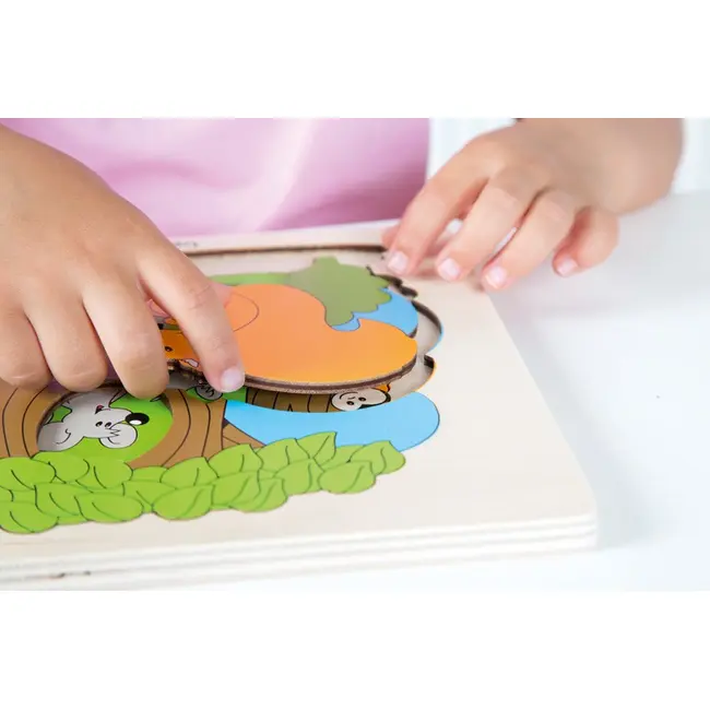 Puzzle Descopera Padurea Beleduc - OKEBEL17510