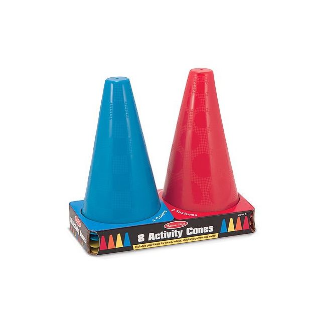Set 8 conuri din plastic - OKEMD4004