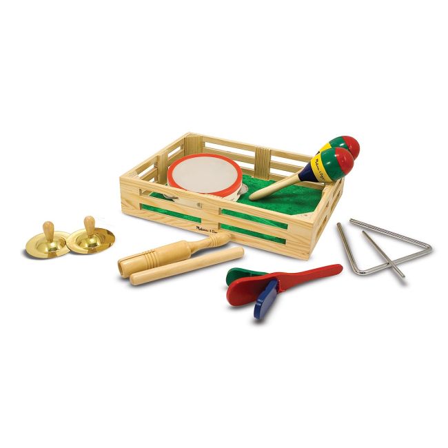 Set de instrumente muzicale din lemn - OKEMD0488