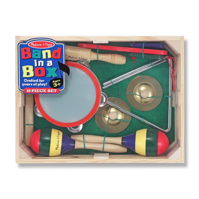 Set de instrumente muzicale din lemn - OKEMD0488