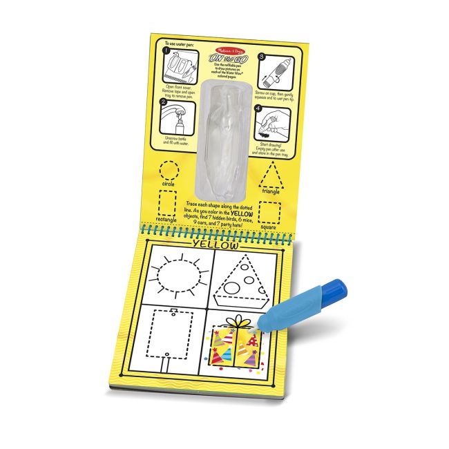 Carnet Apa magica Forme si culori - Melissa and Doug - OKEMD9444