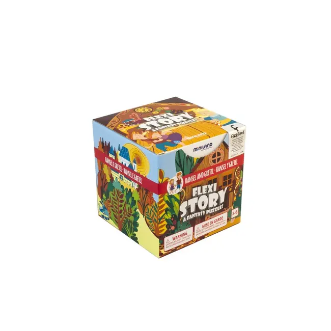 Poveste puzzle Hansel si Gretel - Miniland - OKEML35263