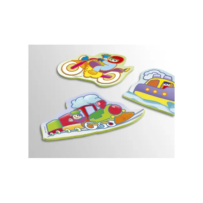 Set 6 puzzle Vehicule - Miniland - OKEML35231