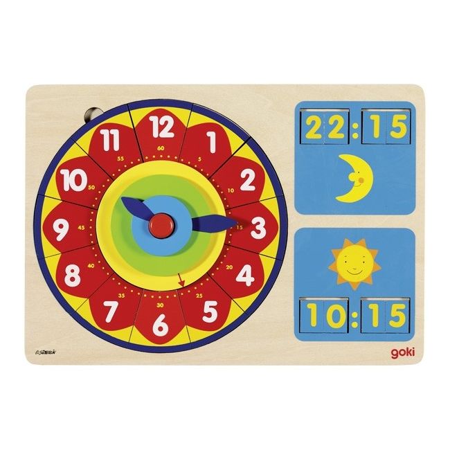 Ceas puzzle Analog-Digital - OKEGOKI58650