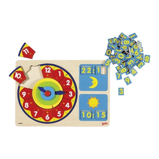 Ceas puzzle Analog-Digital - OKEGOKI58650