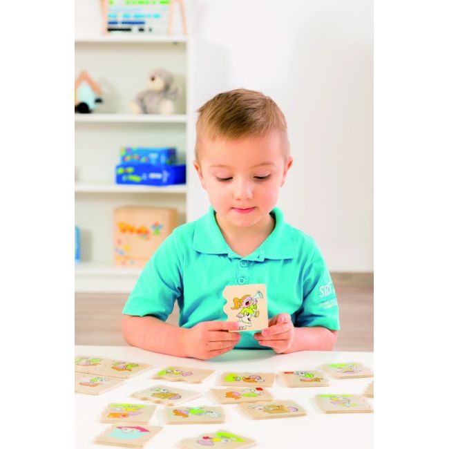 Joc Puzzle Cognito Antonime - Beleduc - OKEBEL11520