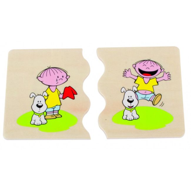 Joc Puzzle Cognito Antonime - Beleduc - OKEBEL11520