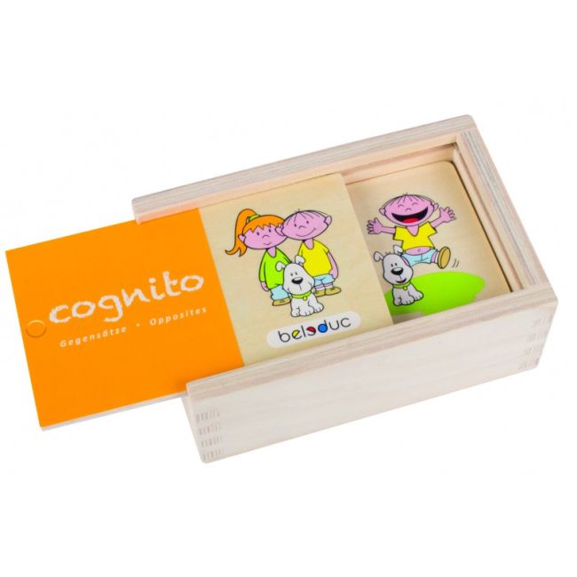 Joc Puzzle Cognito Antonime - Beleduc - OKEBEL11520