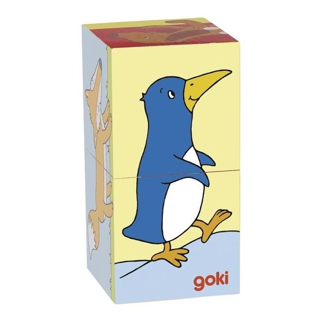 Primele mele cuburi Animale Prietenoase - OKEGOKI57725