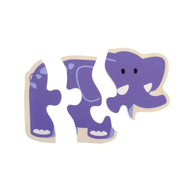 Primul meu puzzle Animale vesele - Beleduc - OKEBEL18011