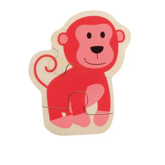 Primul meu puzzle Animale vesele - Beleduc - OKEBEL18011