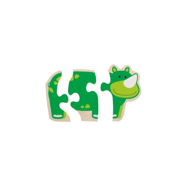 Primul meu puzzle Animale vesele - Beleduc - OKEBEL18011