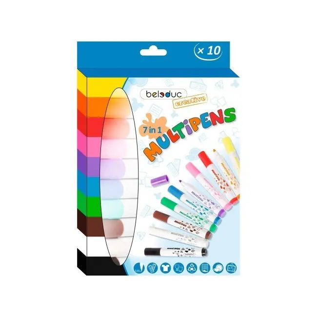 Set 10 carioci multisuprafete - OKEBEL52010