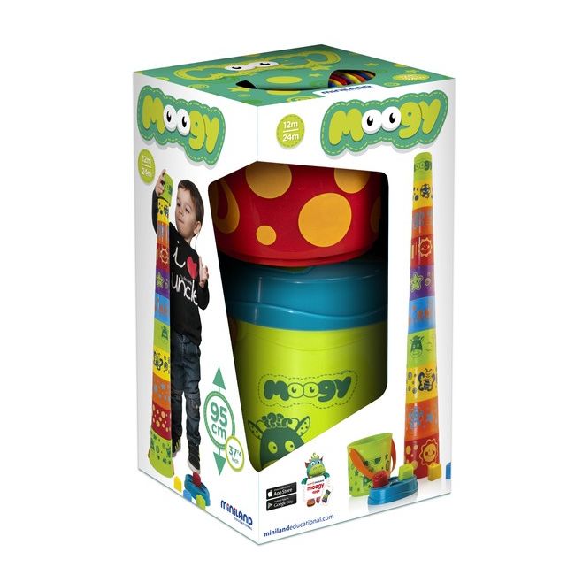 Sortator de forme Giantte Moogy - Miniland - OKEML96285