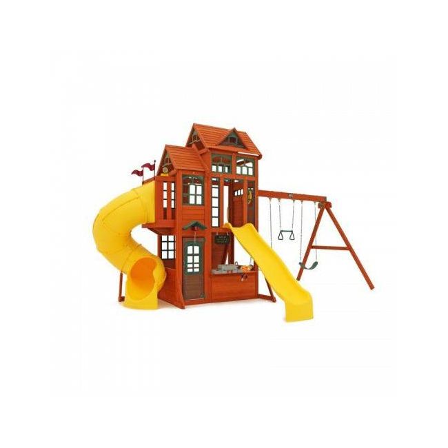 Complex de joaca din lemn Canyon Ridge Kidkraft - OKEKKF25715C