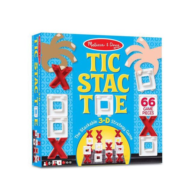 Joc X si O 3D Tic Stac Toe Melissa and Doug - OKEMD2097