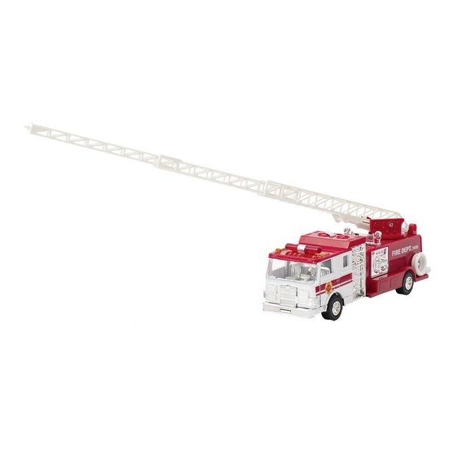 Masinuta de pompieri Die Cast cu sunete si lumini - OKEGOKI12115