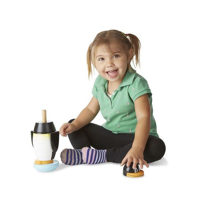 Piramida pentru motricitate Pinguin - Melissa and Doug - OKEMD2167