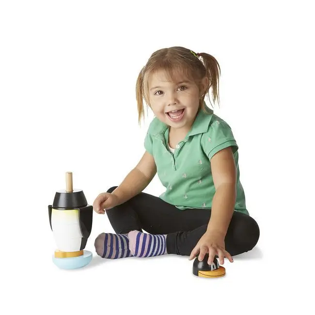 Piramida pentru motricitate Pinguin - Melissa and Doug - OKEMD2167