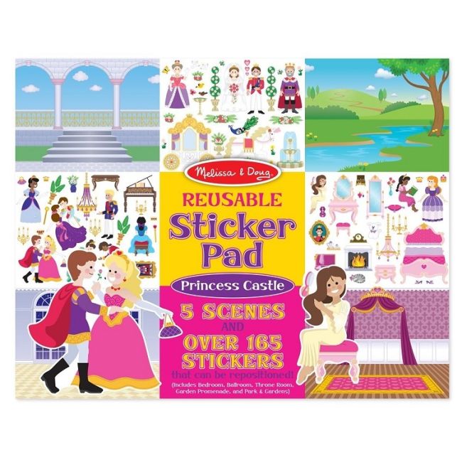 Abtibilduri reutilizabile Castelul printesei Melissa and Doug - OKEMD4306