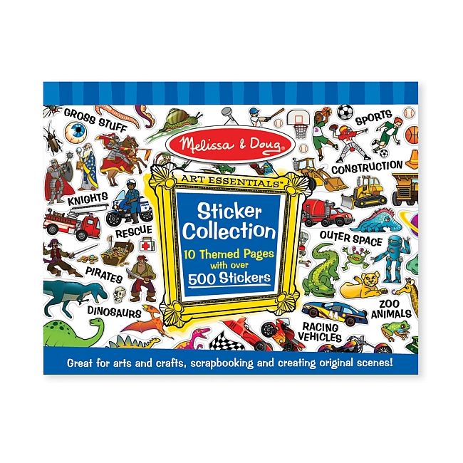 Colectia de abtibilduri Melissa and Doug Albastru - OKEMD4246