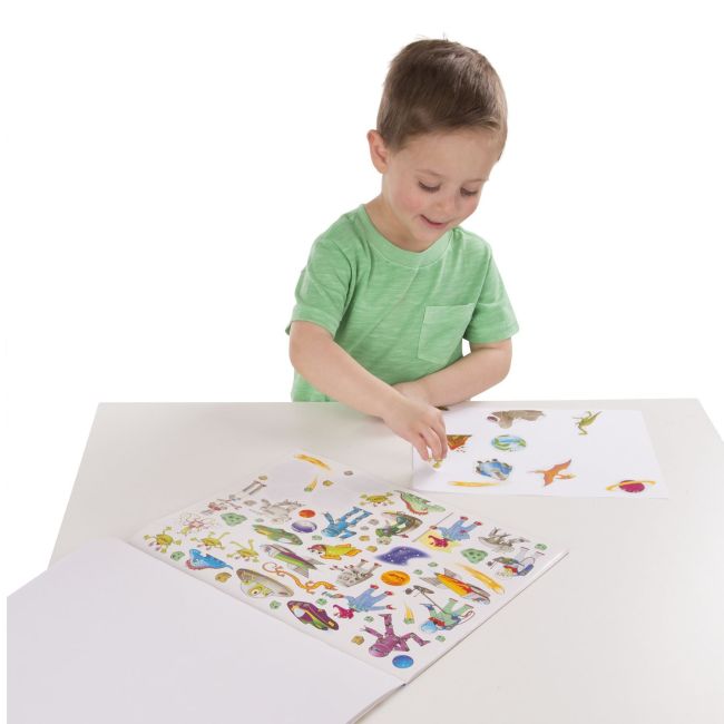 Colectia de abtibilduri Melissa and Doug Albastru - OKEMD4246