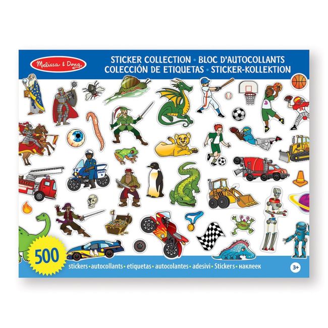 Colectia de abtibilduri Melissa and Doug Albastru - OKEMD4246