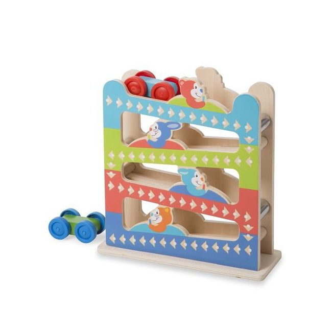 Roller-coaster din lemn cu masinute - Melissa and Doug - OKEMD30130