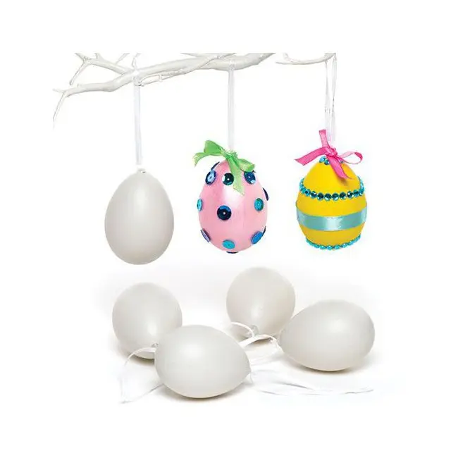 Set 12 Oua Din Plastic De Agatat - Baker Ross - OKEBKEA120