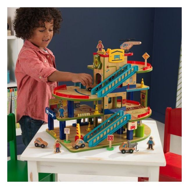 Set garaj cu spalatorie Kidkraft - OKEKK63470