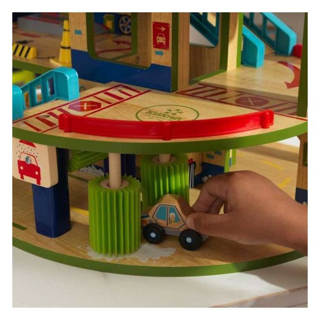 Set garaj cu spalatorie Kidkraft - OKEKK63470