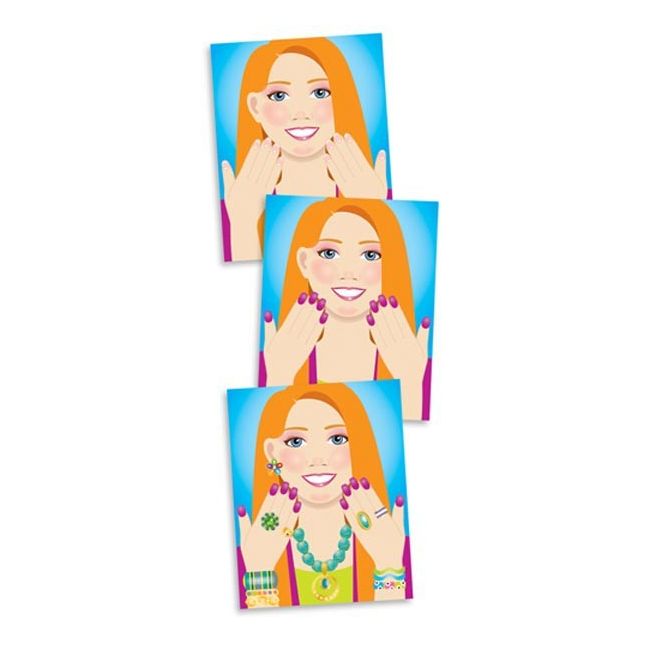 Colectia de abtibilduri - bijuterii si manichiura Melissa and Doug - OKEMD4223