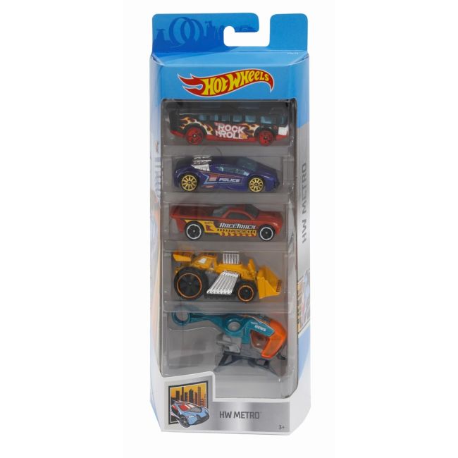 SET 5 MASINI HOT WHEELS METRO VIVMT1806_FYL14