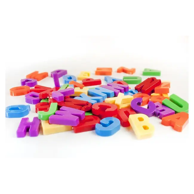 Set 66 litere mari magnetice - Miniland - OKEML45312