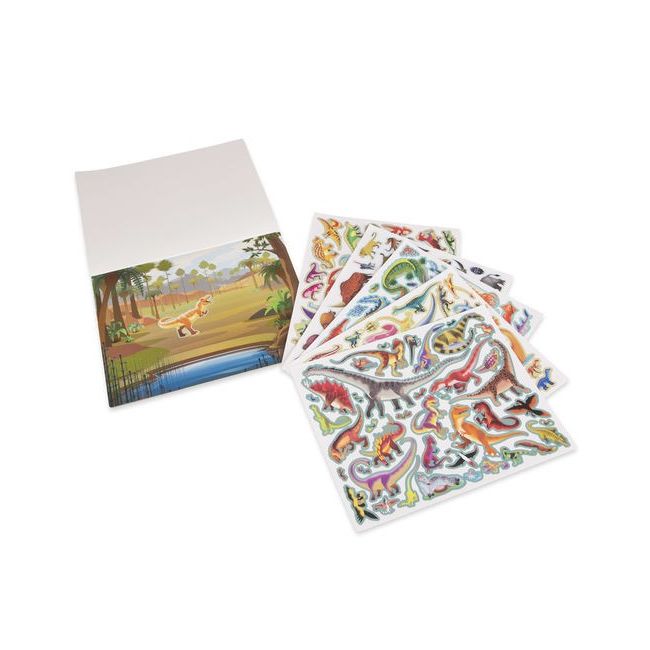 Set de abtibilduri reutilizabile Lumea Preistorica Melissa and Doug - OKEMD9341