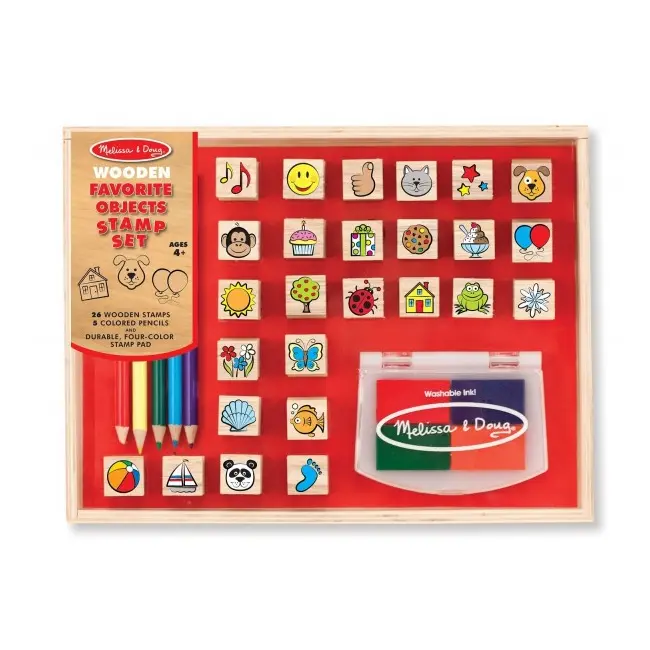 Stampile Obiectele preferate Melissa and Doug - OKEMD9362
