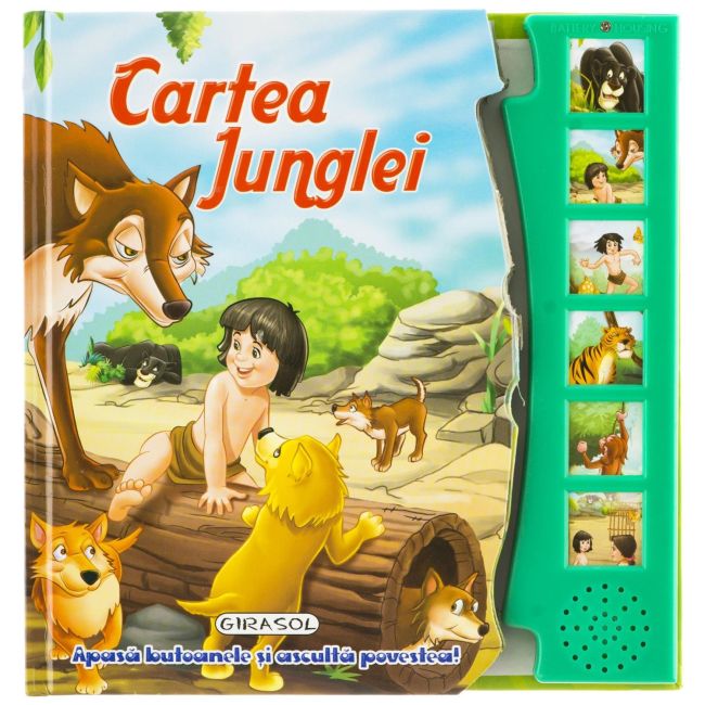 Citeste si asculta - cartea junglei