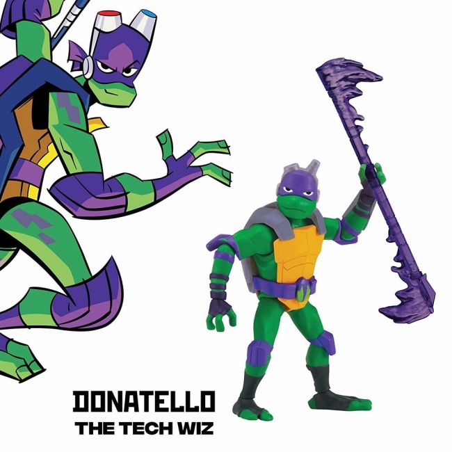 TESTOASELE NINJA FIGURINA DONATELLO CU ACCESORII VIVTMNT80800_80802
