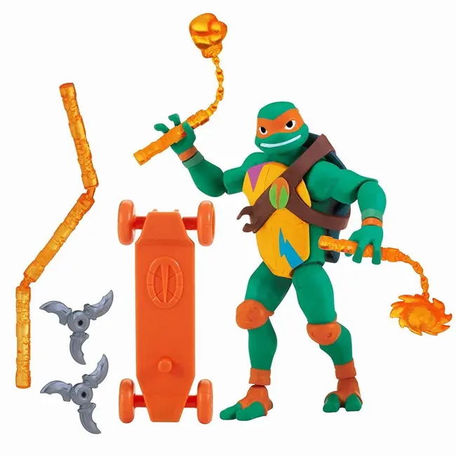 TESTOASELE NINJA FIGURINA MICHELANGELO CU ACCESORII VIVTMNT80800_80803