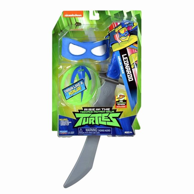 TESTOASELE NINJA JOC DE ROL LEONARDO CU ACCESORII VIVTMNT82050_82051