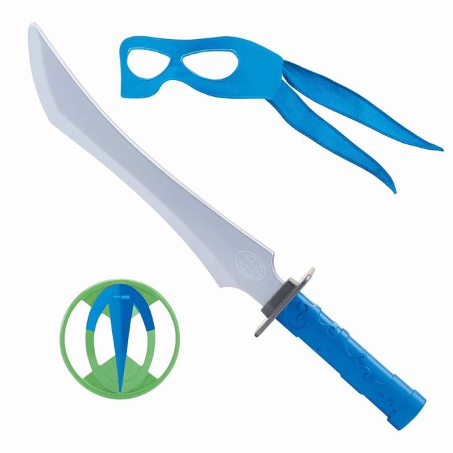 TESTOASELE NINJA JOC DE ROL LEONARDO CU ACCESORII VIVTMNT82050_82051