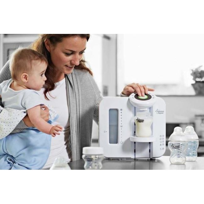 Aparat pentru preparat lapte praf Tommee Tippee - Perfect Prep, Culoare Neagra