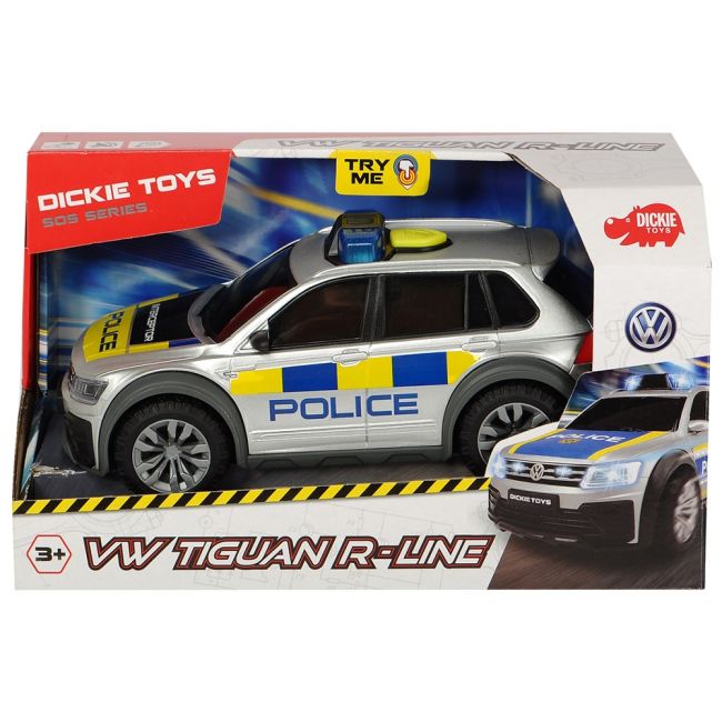 Masina de politie dickie toys volkswagen tiguan r-line hubs203714013038