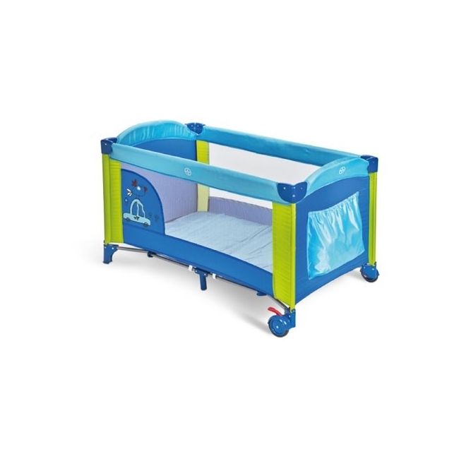 Patut pliabil Pisolo Plebani-albastru/verde - P049-X