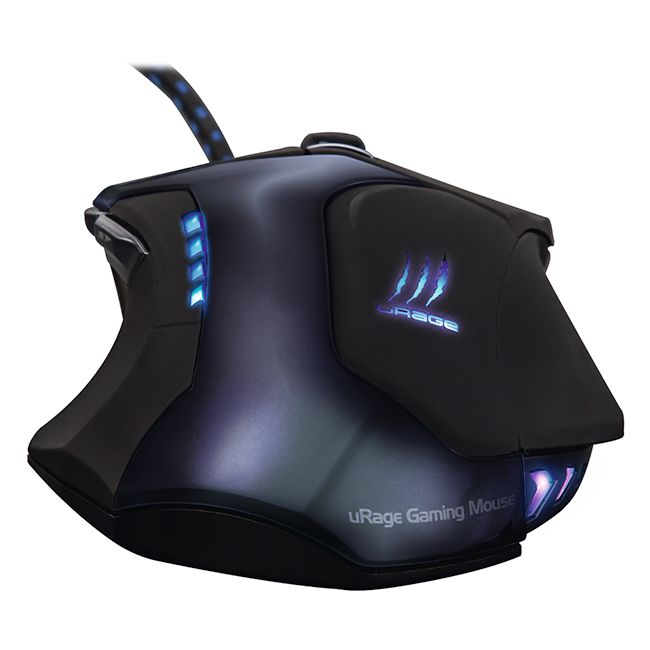Mouse Gaming Hama Urage Reaper Evo 2400 Dpi Iluminare Led Negru - VG69736