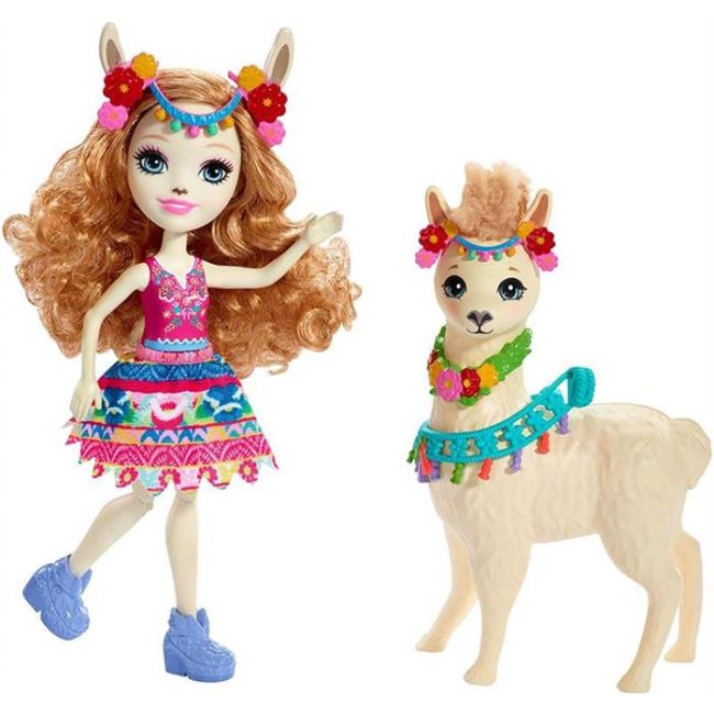 Jucarie Enchantimals Lluella Llama Story Pack - VG73510