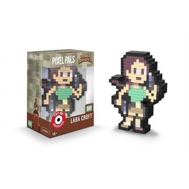 Figurina Pixel Pals Tomb Raider Classic Lara Croft - VG74831