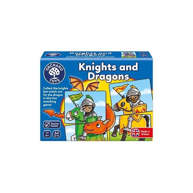 Joc educativ - puzzle Cavaleri si Dragoni KNIGHTS AND DRAGONS - OR096